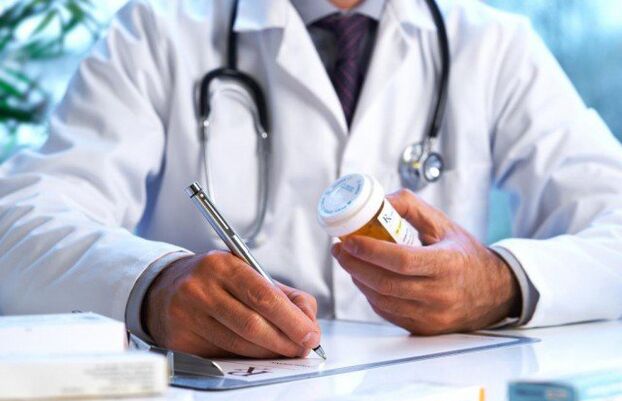 Urolog propisuje liječenje prostatitisa lijekovima