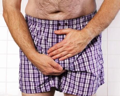 Pogoršanje prostitisa kod muškaraca očituje se bolovima u skrotumu i perineumu